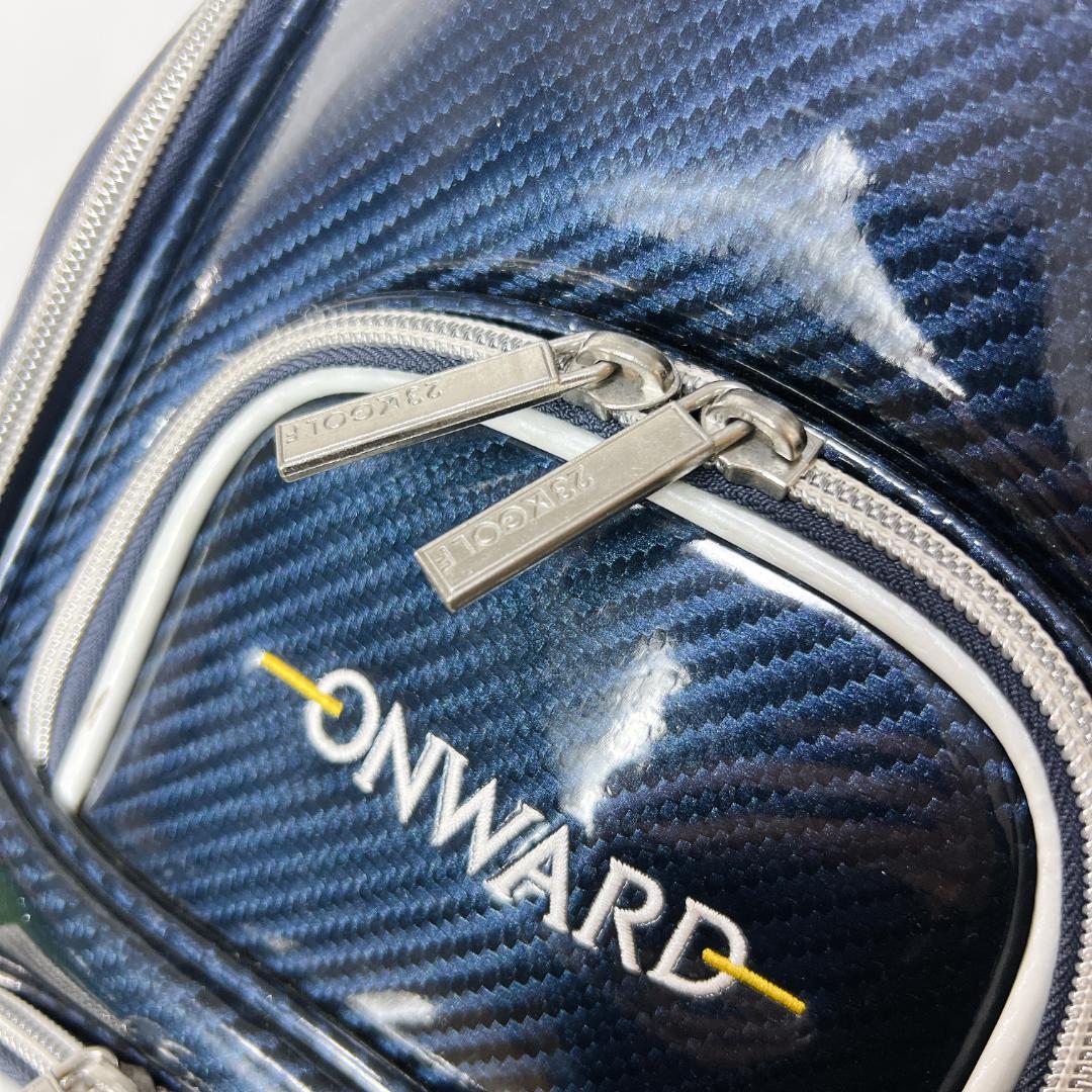 ONWARD オンワード 23区GOLF ゴルフ キャディバッグ エナメル