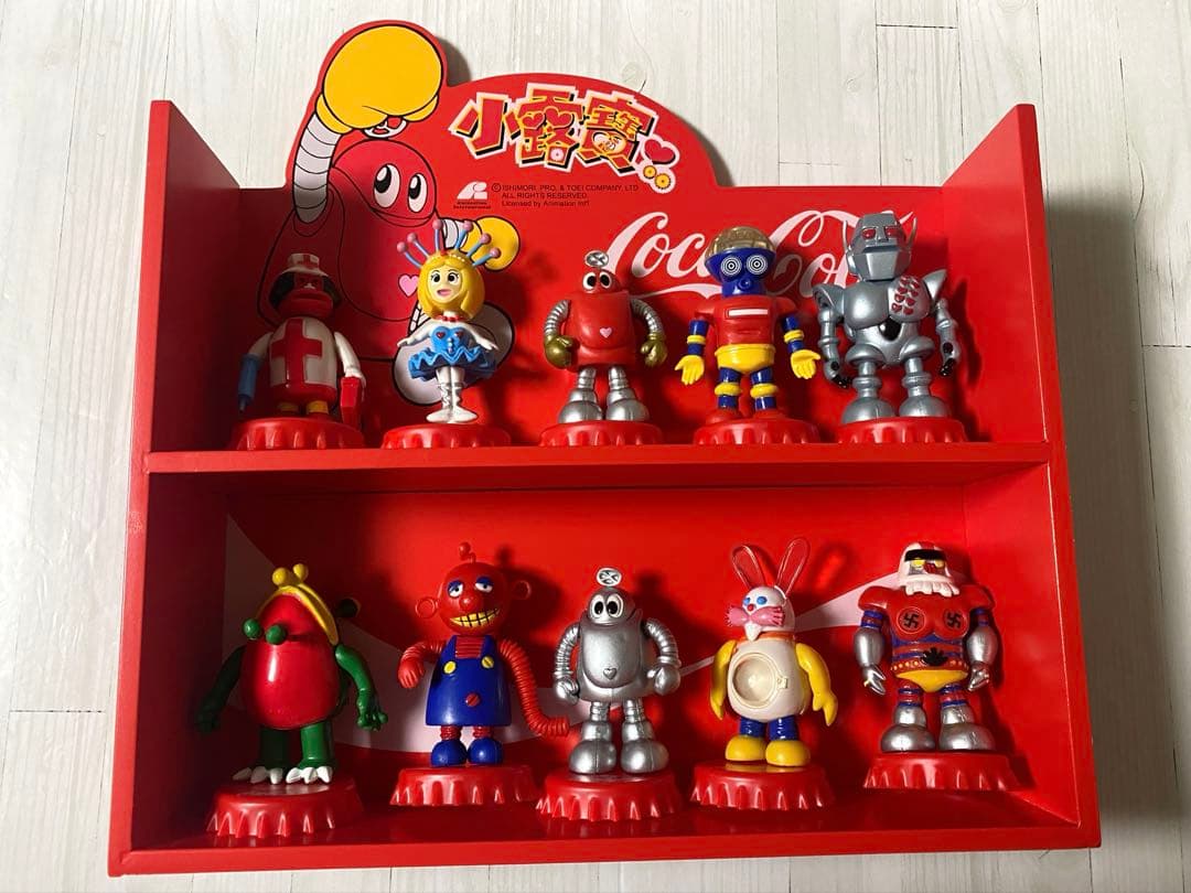 ロボコンボトルキャップフィギュアセット Coca-Cola 香港限定版