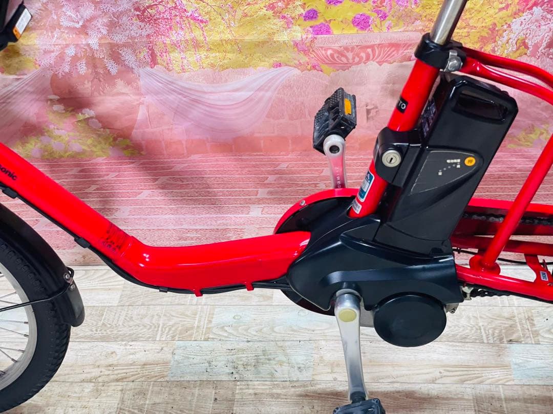 K2530 電動自転車パナソニック子供乗せ 20インチ 送料無料
