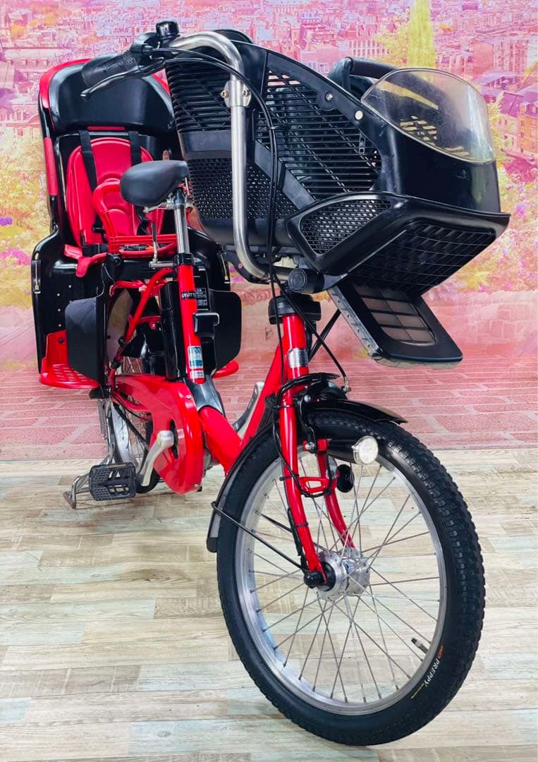 K2530 電動自転車パナソニック子供乗せ 20インチ 送料無料
