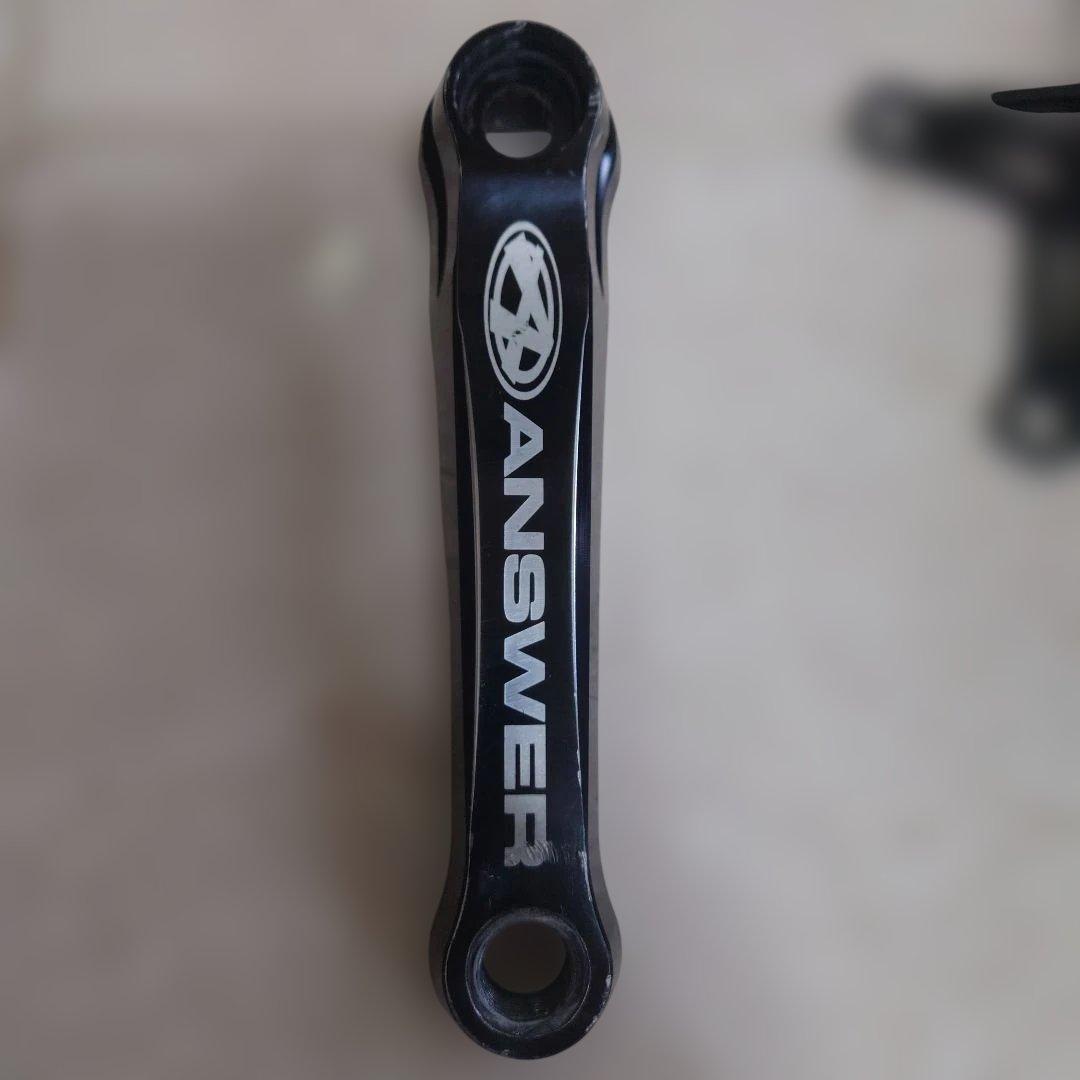 ANSWER クランク&カーボンミニバー&ダガーフォーク 【３点】BMXレース
