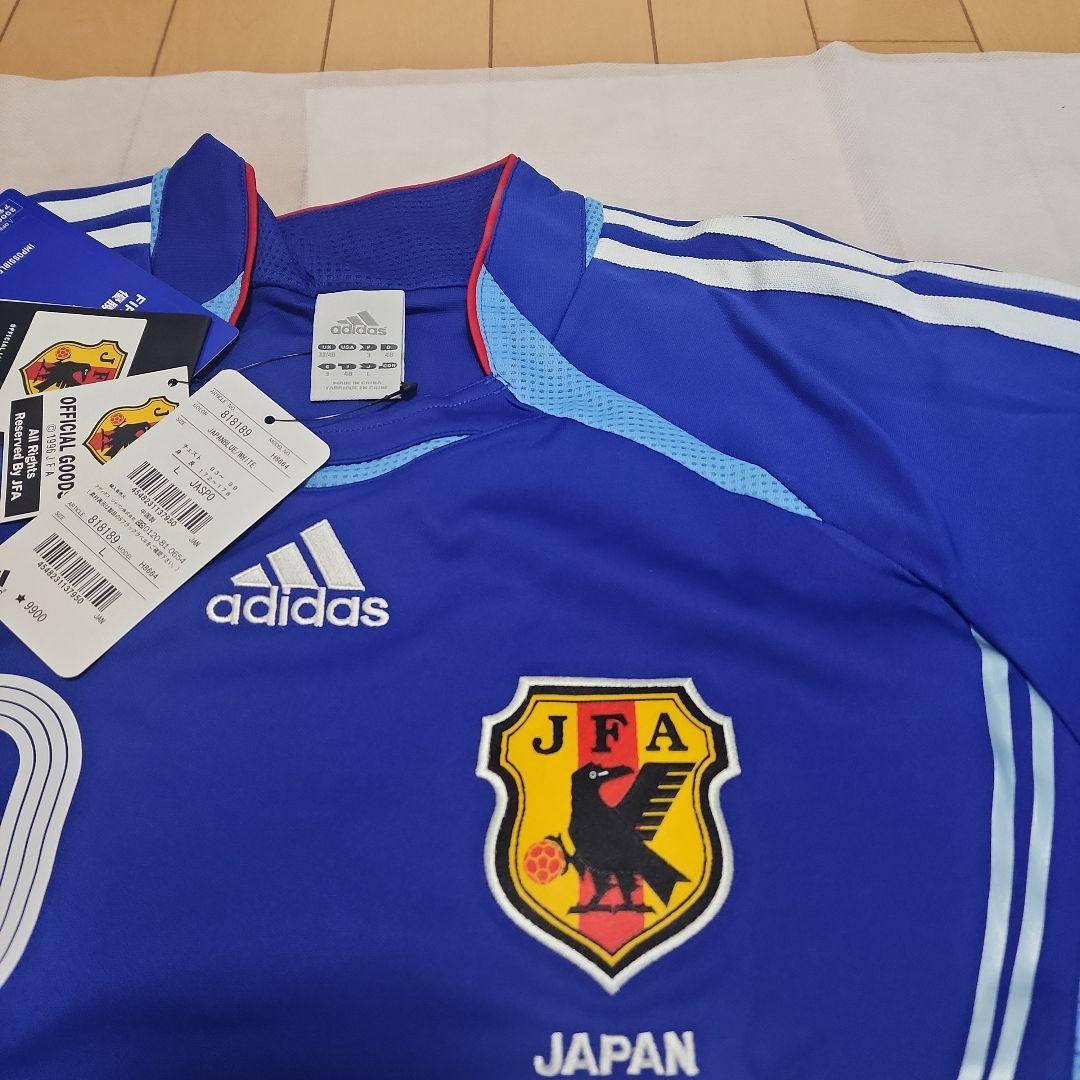 ヒ*デ様 2006 独W杯 日本代表ユニフォーム 玉田圭司 マッチデイパッチ付