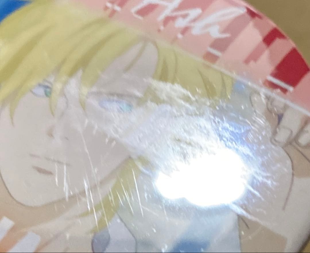 バナナフィッシュ　アッシュ　缶バッジ　コトブキヤ
