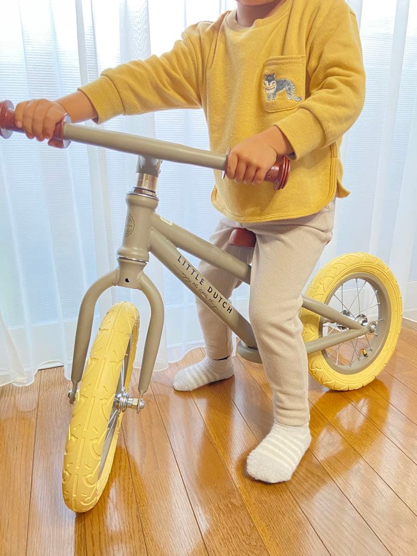 【新品】LITTLE DUTCH バランスバイク グレージュ