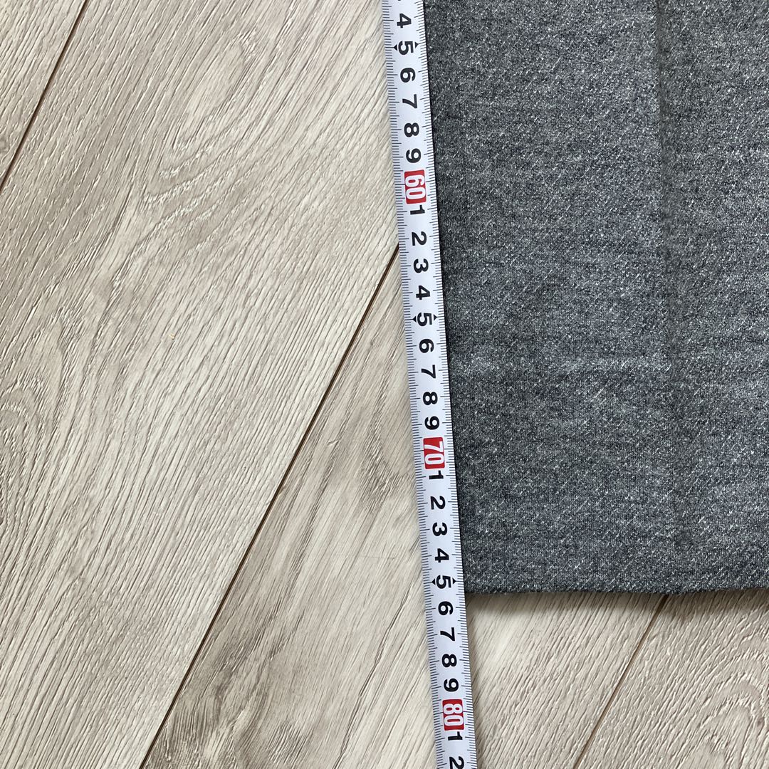 BEAMS GOLF ビームスゴルフ ウールストレッチパンツ ロゴ　グレー