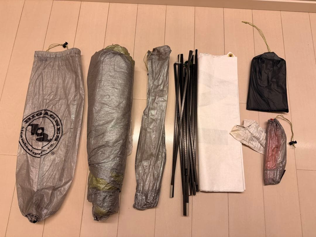 Big Agnes Fly Creek Hv1 Carbon 美品