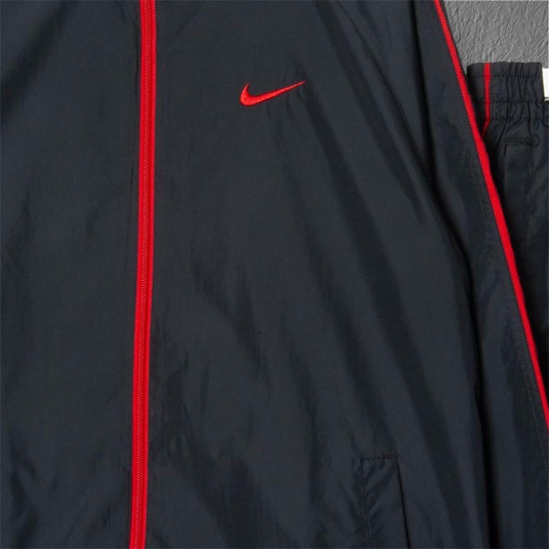 NIKE ナイキ セットアップ ジャージ 裏メッシュ ブラック 黒Ｌサイズ