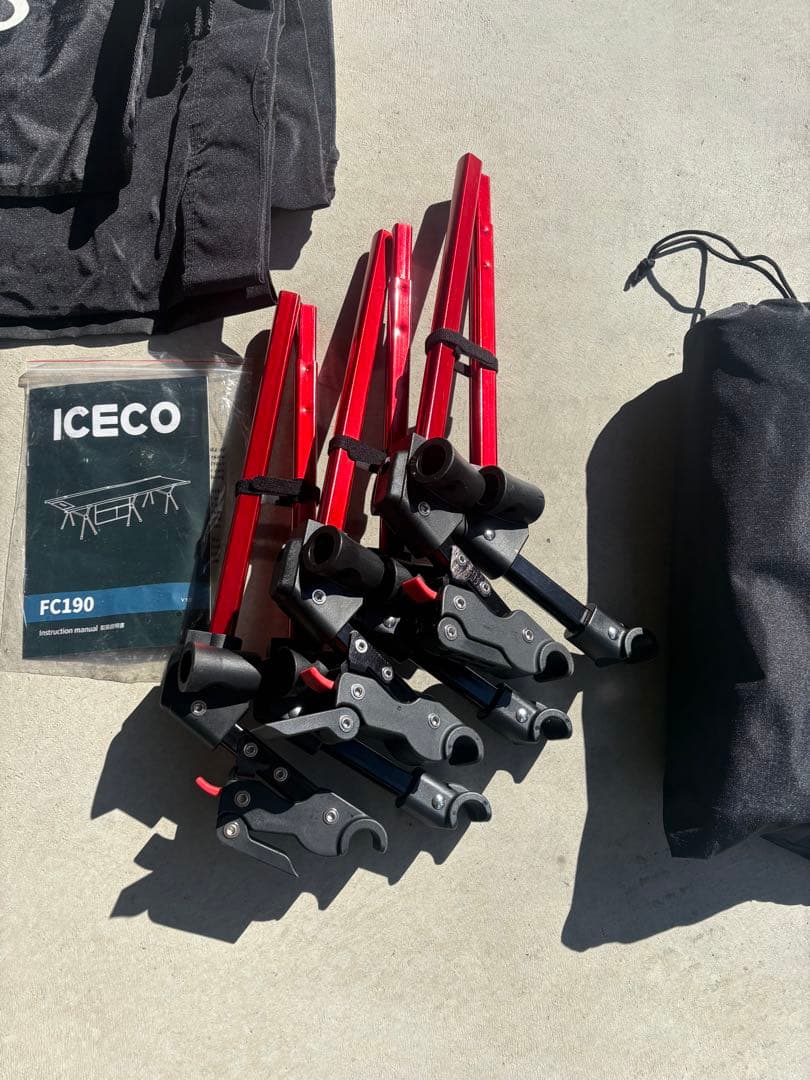 Iceco 2way キャンプ コット ワイドタイプ ペアセット