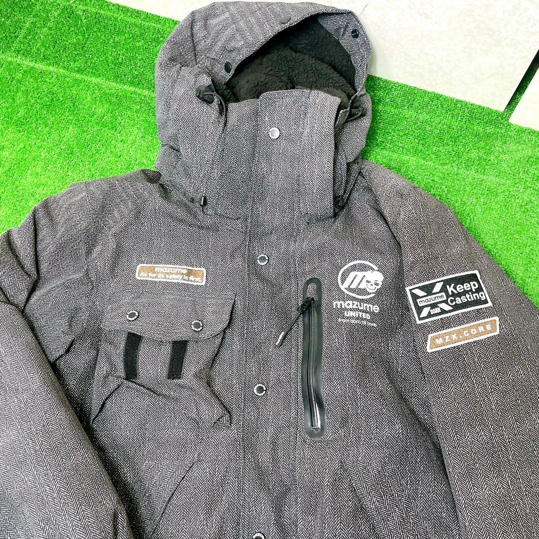 美品！マズメ　コアオールウェザースーツ　防寒ウェア　MZXFW-055
