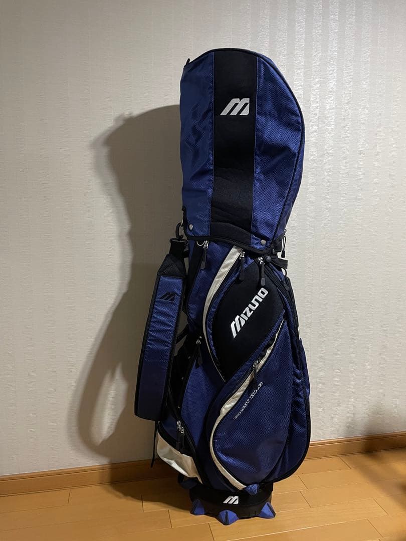 Mizuno ネイビー キャディバッグ