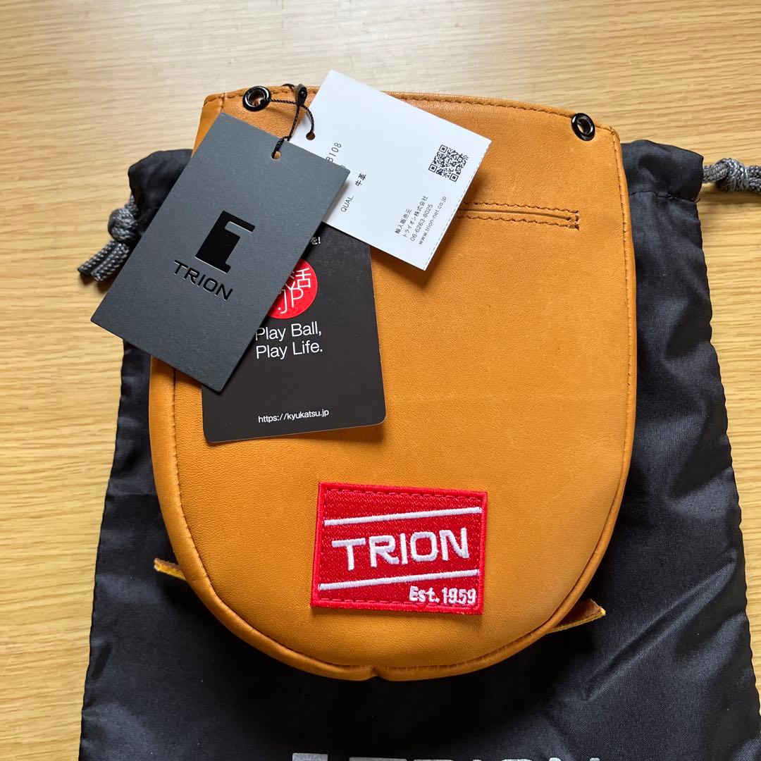 TRION レザーグローブ ショルダーバッグ