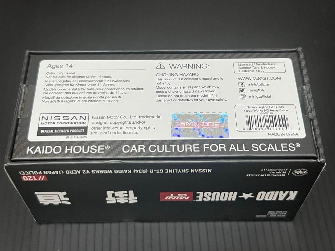【特価】KAIDO HOUSE チェイスカー スカイラインR34 パトカー