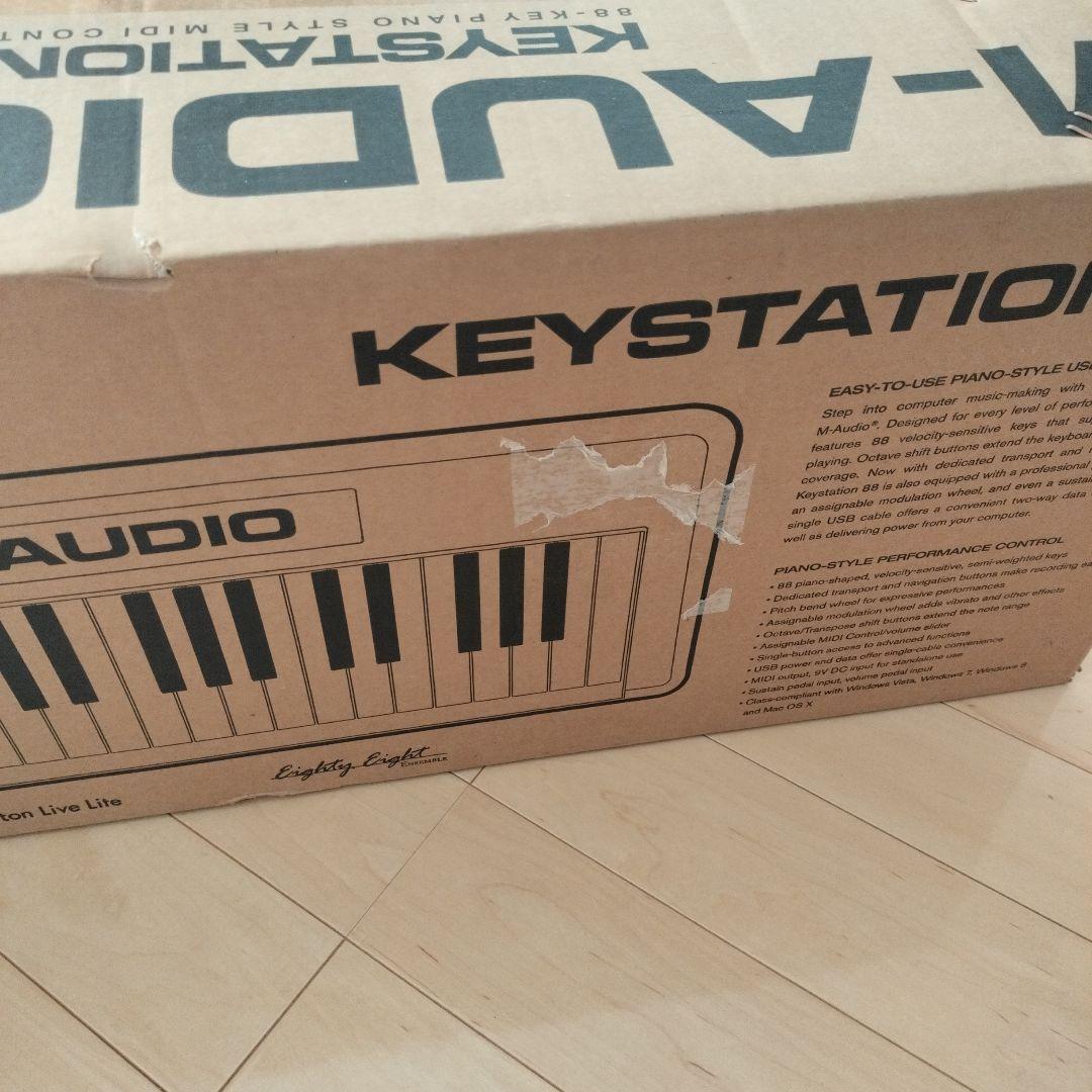 M-AUDIO Keystation 88 本体とキーボード台のセット