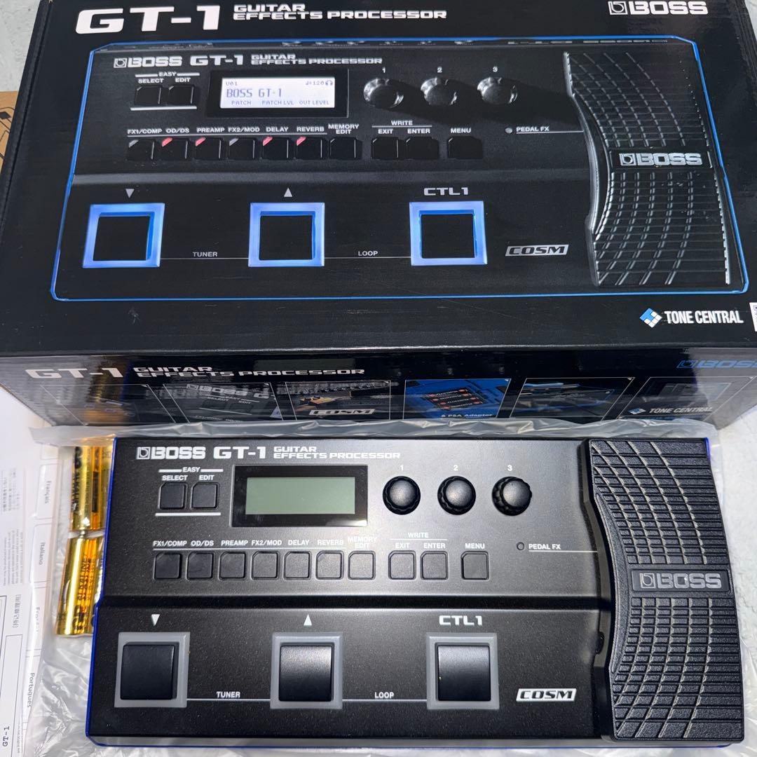 【まりー】BOSS GT-1 【おまけパワーアダプター・その他付属品付き】