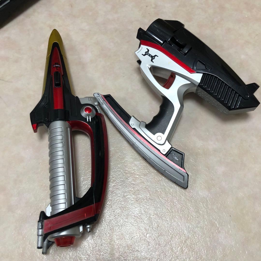 仮面ライダー カブト DXカブトゼクター、ハイパーゼクター、クナイガン ベルト無