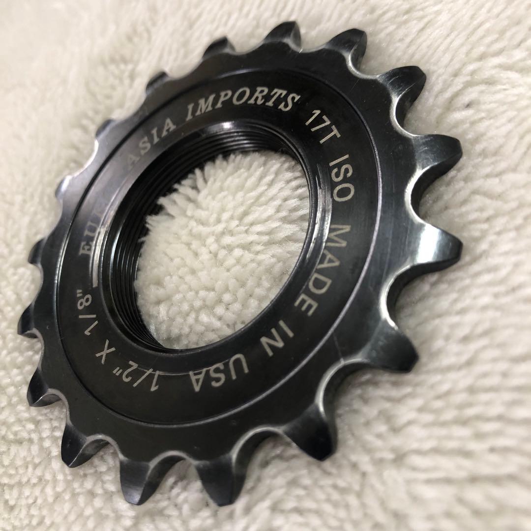 EURO ASIA ユーロアジア 17T トラックコグ 1/2\" x 1/8\"