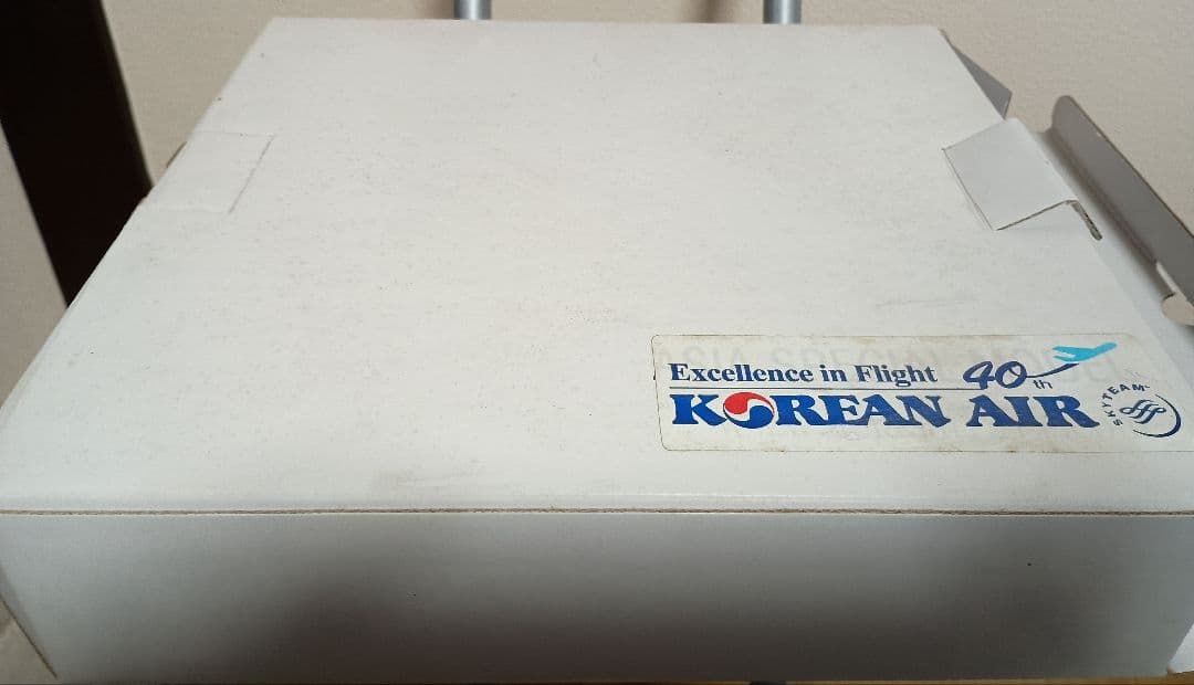 大韓航空 Korean Air B747-400 模型 40周年
