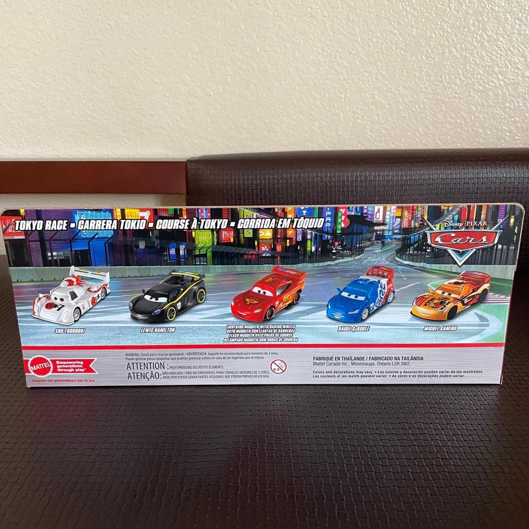 カーズ2　東京レース　5台セット　マテル社