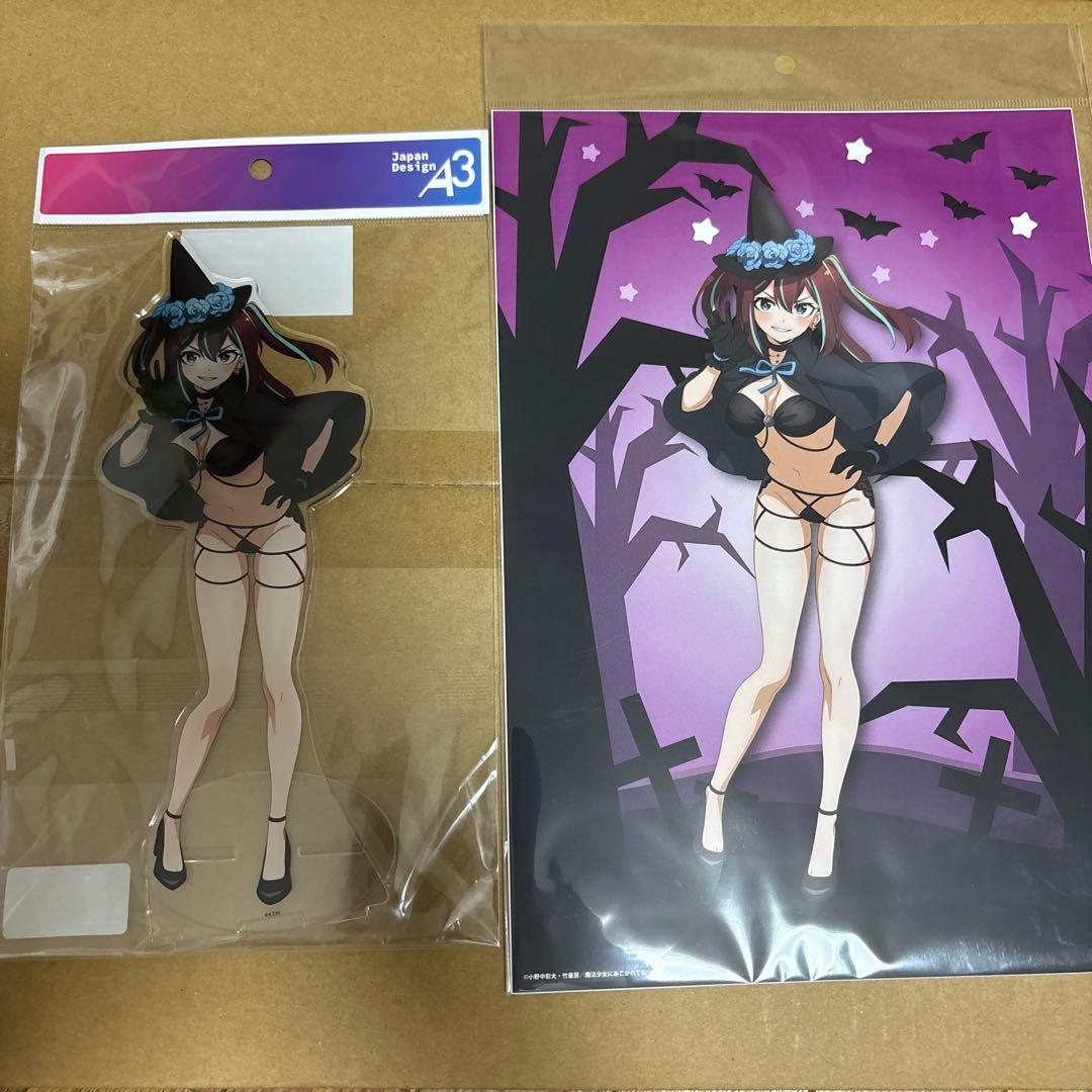 ロコムジカBIGアクリルスタンド、A4静電気ポスターセット