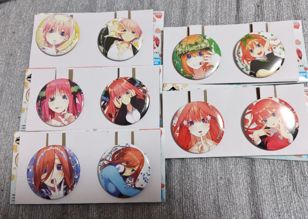 一番くじ 五等分の花嫁 一番くじ化5周年 セミコンプリート ラストワン