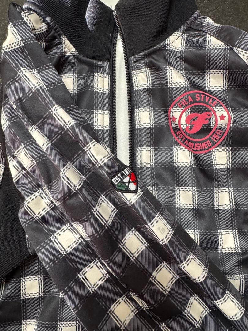 【FILA GOLF】レディース M 裏起毛 ゴルフウェア 防寒 ブルゾン秋冬
