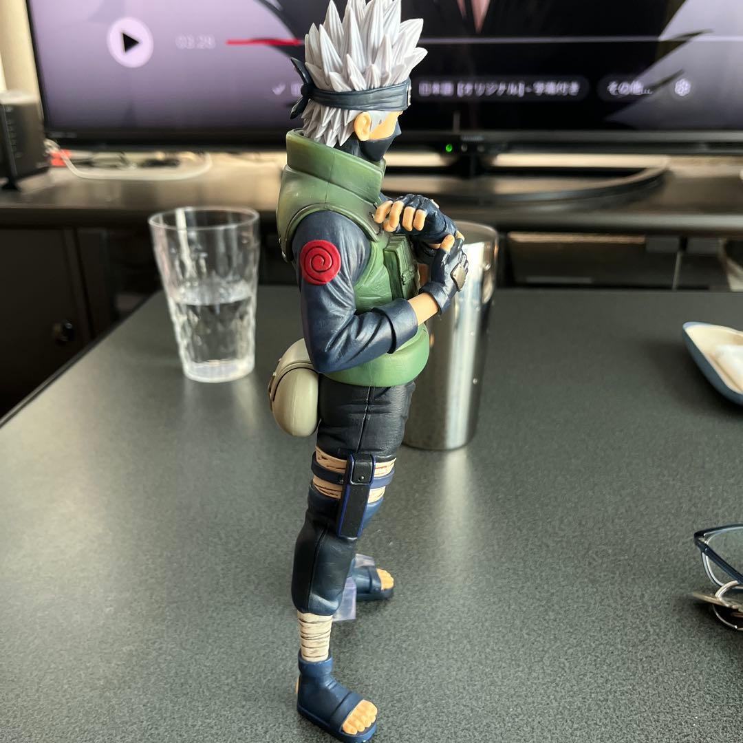 一番くじナルトC賞はたけカカシフィギュア　 両目写輪眼