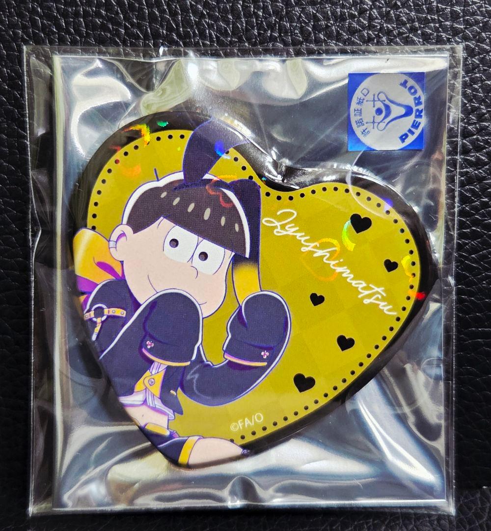 ★おそ松さん★ハート型ホログラム缶バッジ/バニーボーイver.★コンプリート★