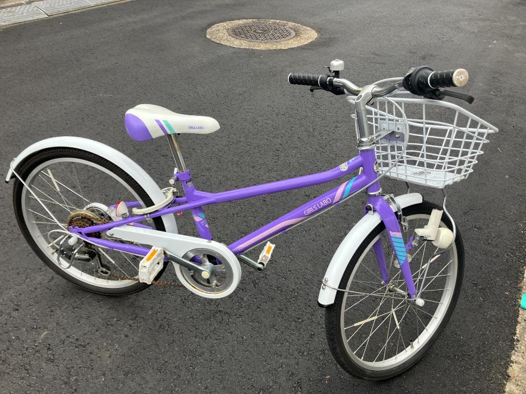 子供用　自転車　２２インチ　あさひ　「ガールズ　ラボ　スポーティー　２２６－K」