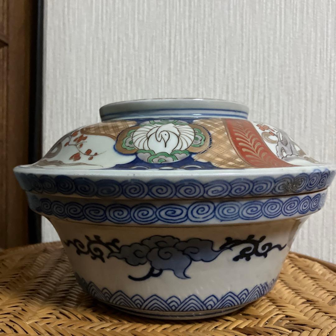 古伊万里蓋物