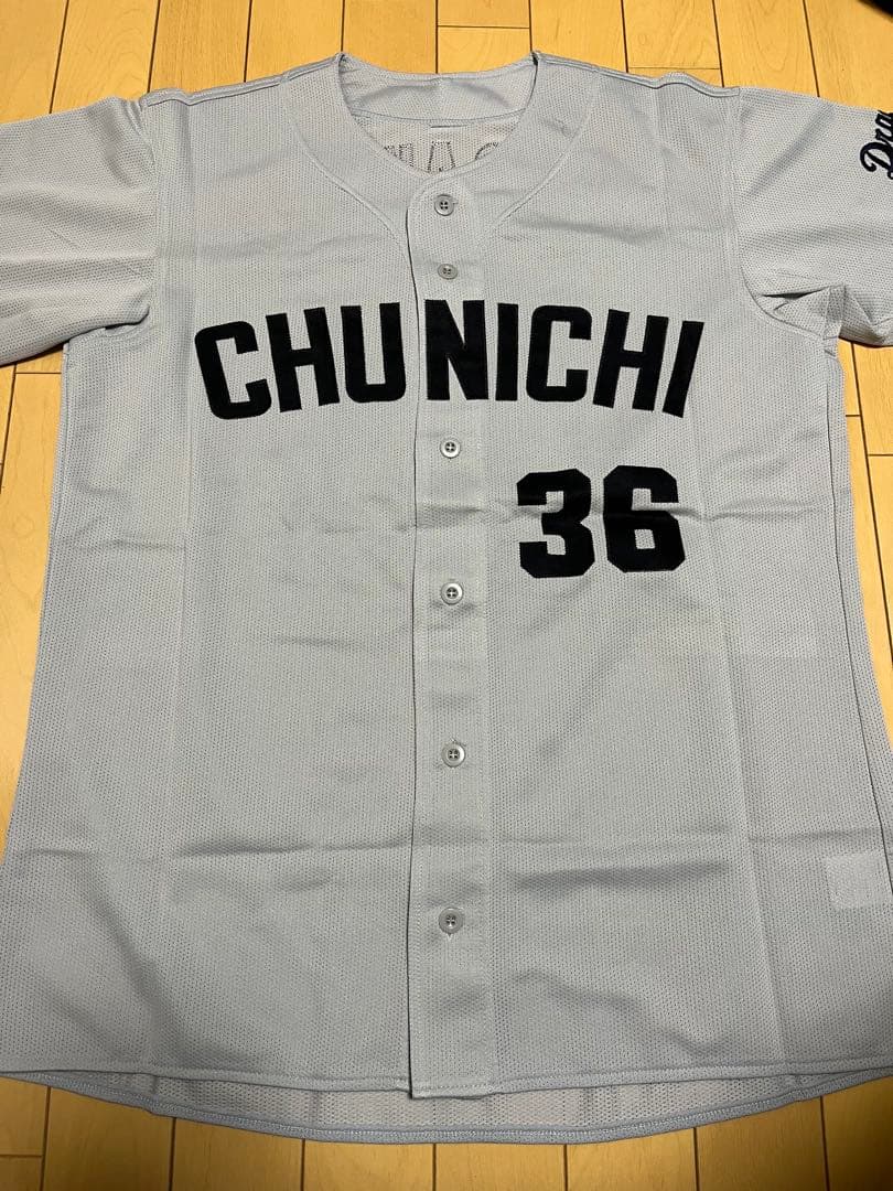 中日ドラゴンズ　アシックス　小笠原道大ユニフォーム新品　讀賣ジャイアンツ