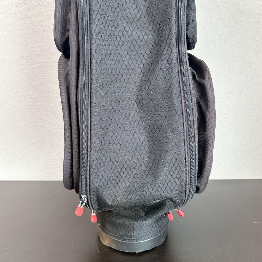 PUMA プーマ ゴルフ キャディバッグ ブラック 9型相当 5分割 フード付