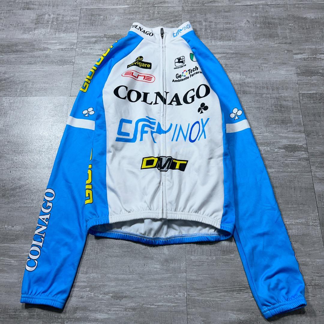 美品 COLNAGO CFR INOX サイクルジャージ 長袖 セットアップ S