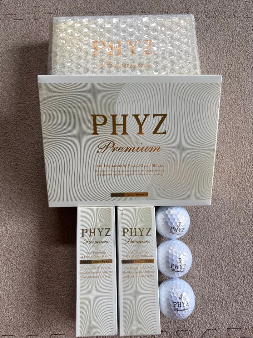 新品 PHYZ Premium ゴルフボール 33個セット 新品未使用