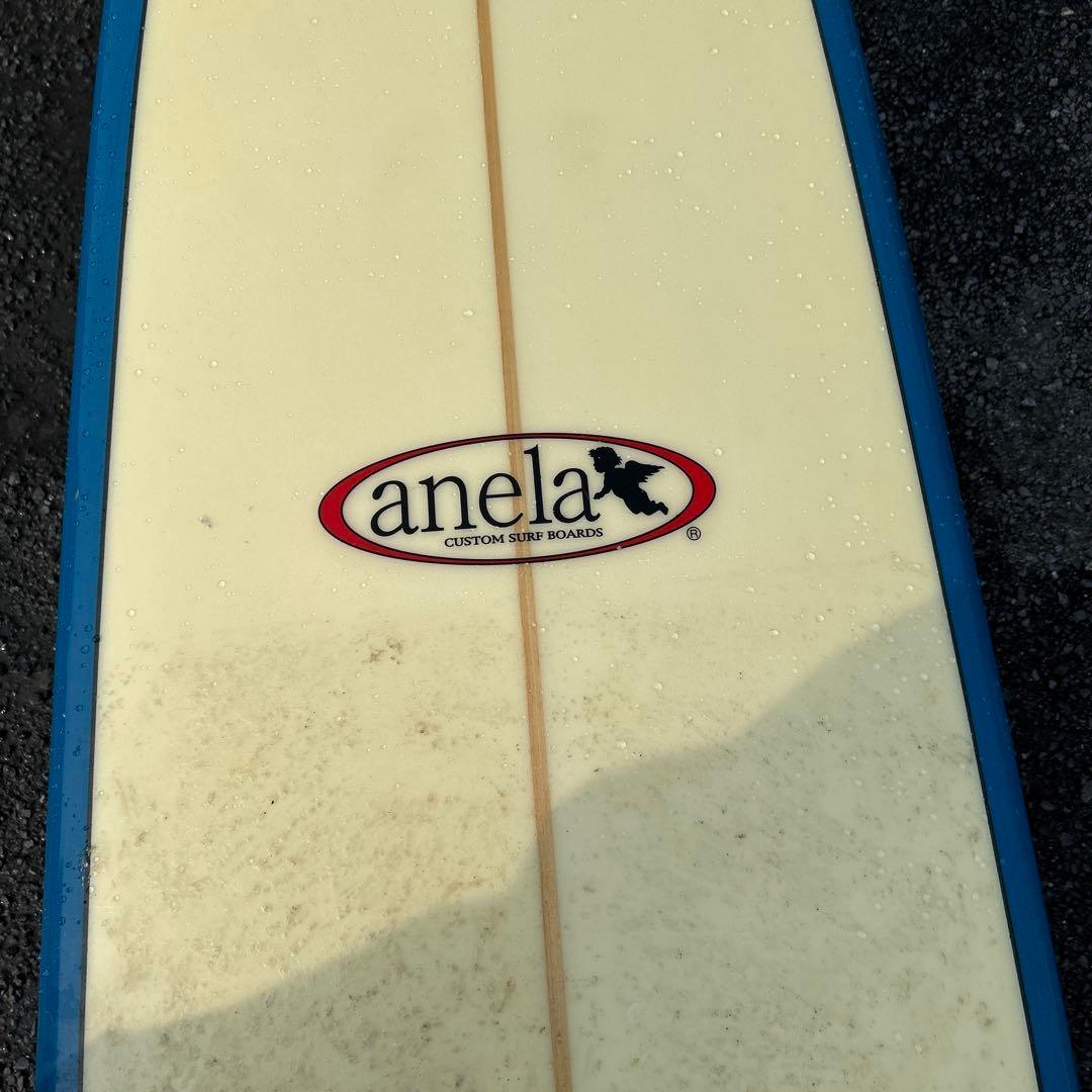 anelaサーフボードロングマメ増田シェイプ 9.2フィート281センチ