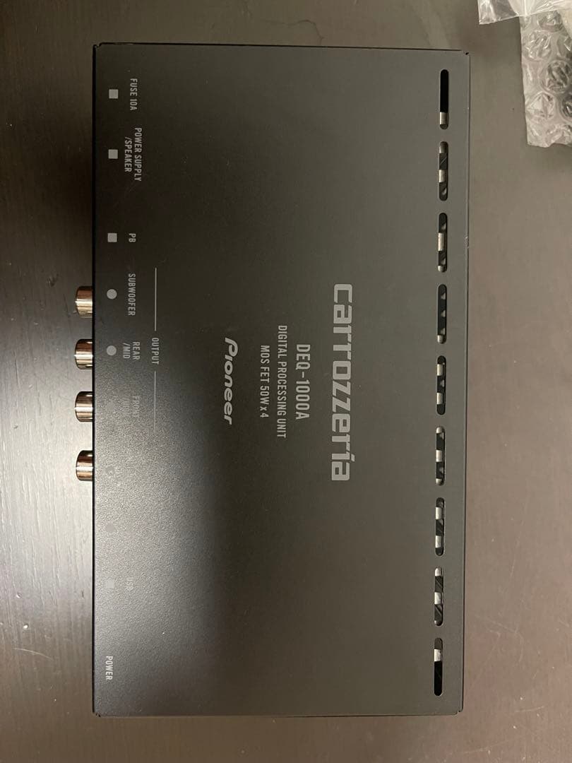カロッツェリア デジタルプロセッシングユニット DEQ-1000A
