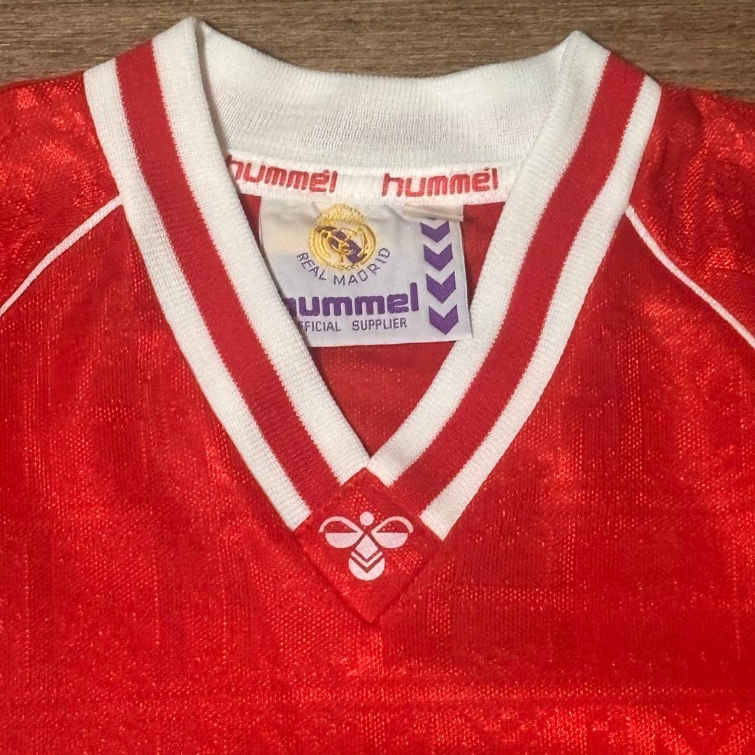 ◇hummel レアル・マドリード ユニフォーム ゲームシャツ　ヴィンテージ