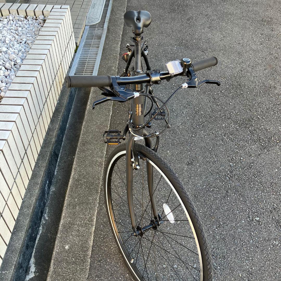 28インチ Master 試乗のみ マットブラック クロスバイク 自転車 黒