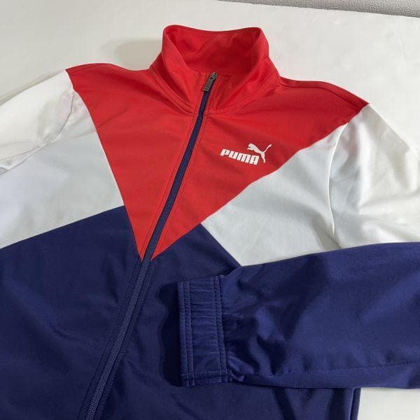 PUMA プーマ セットアップ ジャージ 上下 トリコロールカラー XL 大きい