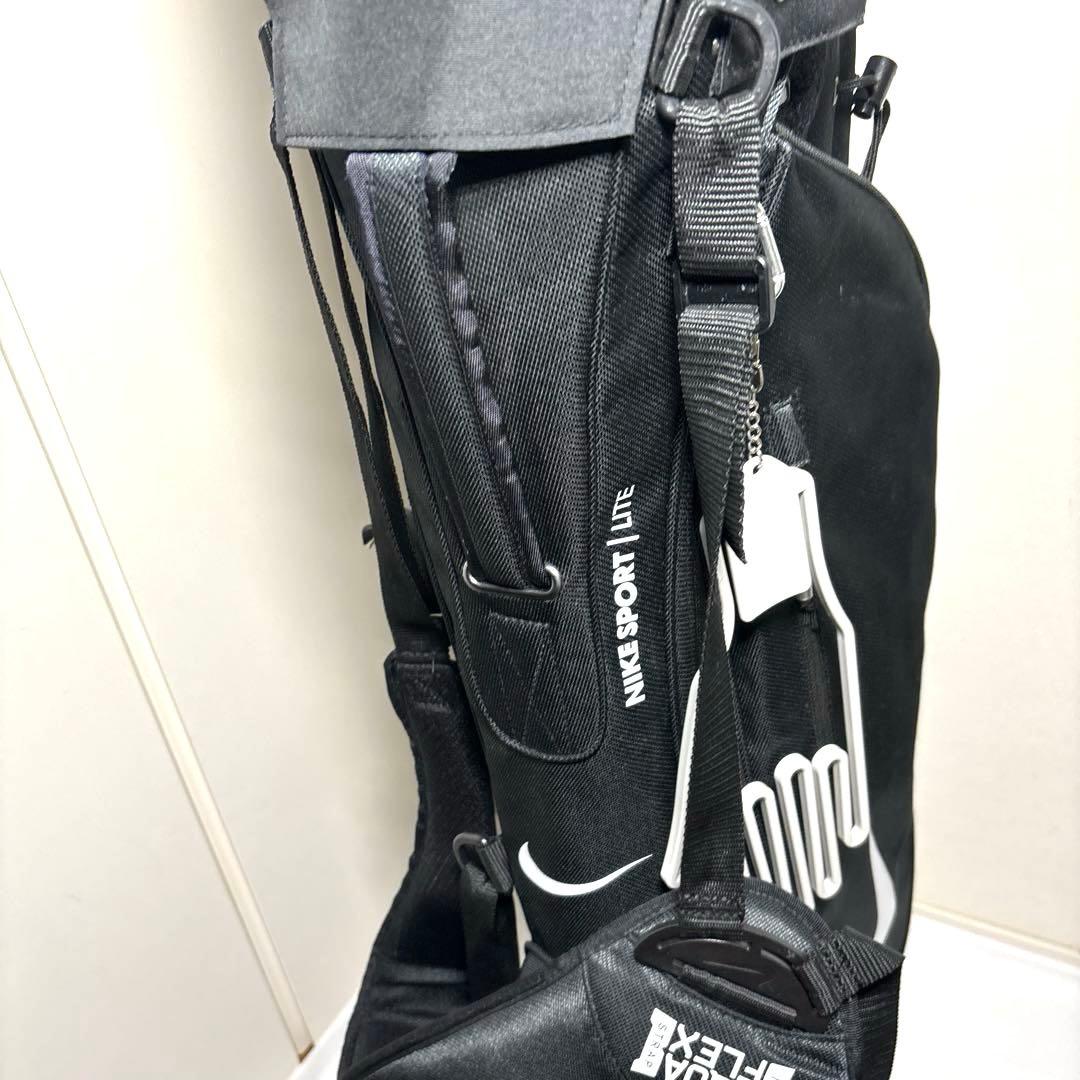 廃盤品　NIKE GOLF スポーツライト スタンド式 ゴルフバッグ　黒
