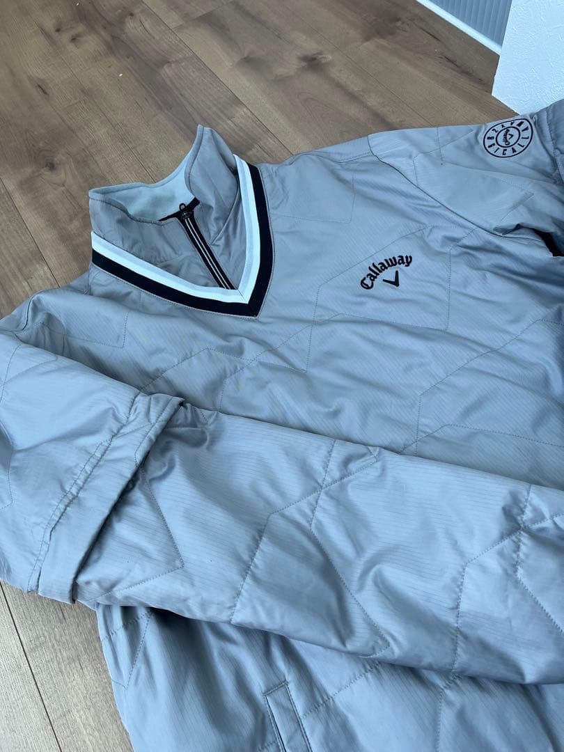 Callaway グレー Vネックジャケット