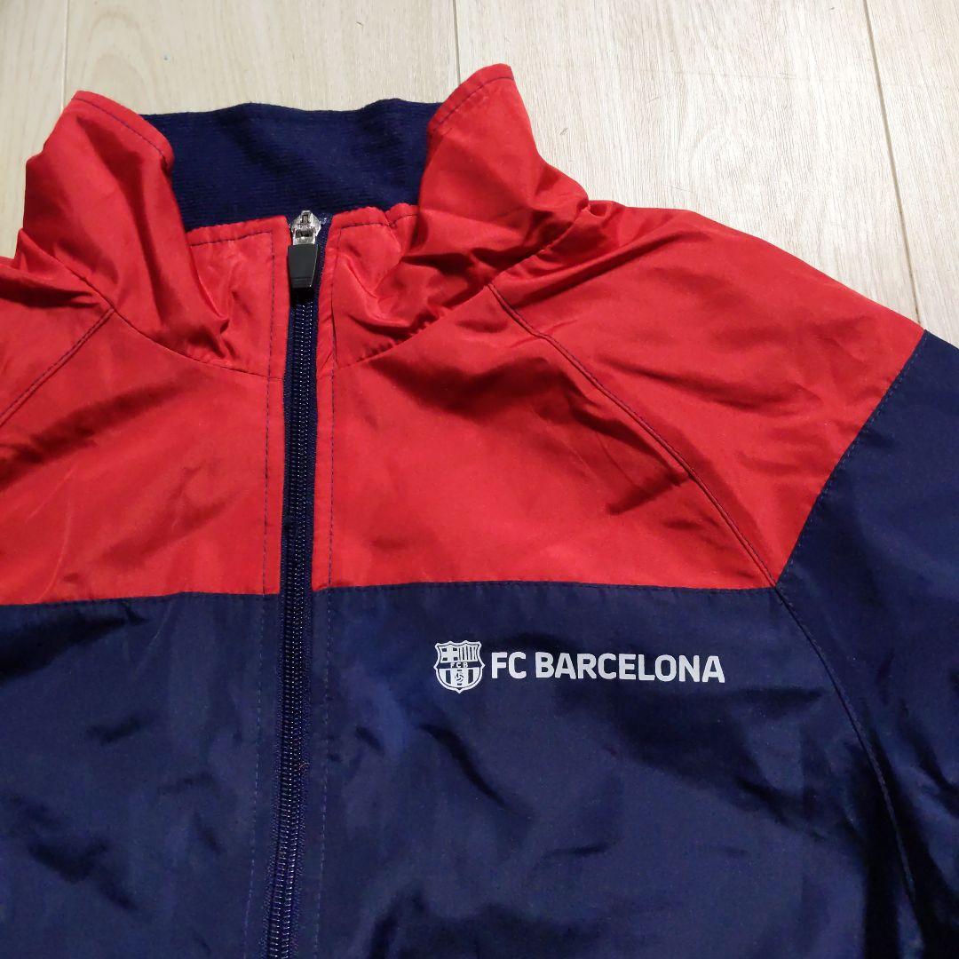FC BARCELONA ウィンドブレーカー ネイビー/レッド　上下セット
