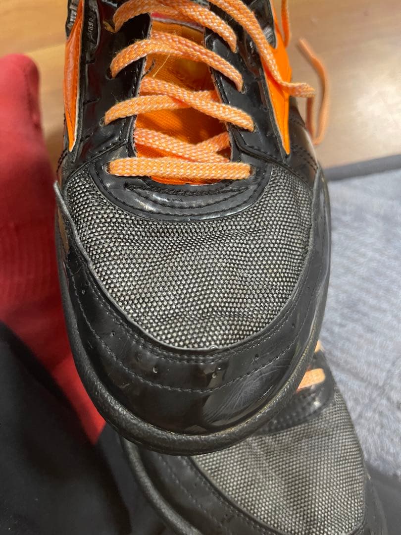 Mizuno ブラック/オレンジ 砲丸投げシューズ　26.5cm