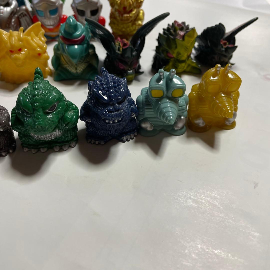 ゴジラ指人形セット　30体