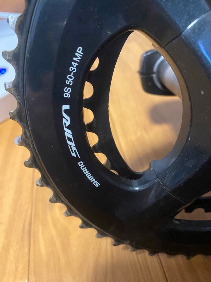SHIMANO Sora R3000クランクアームとペダル