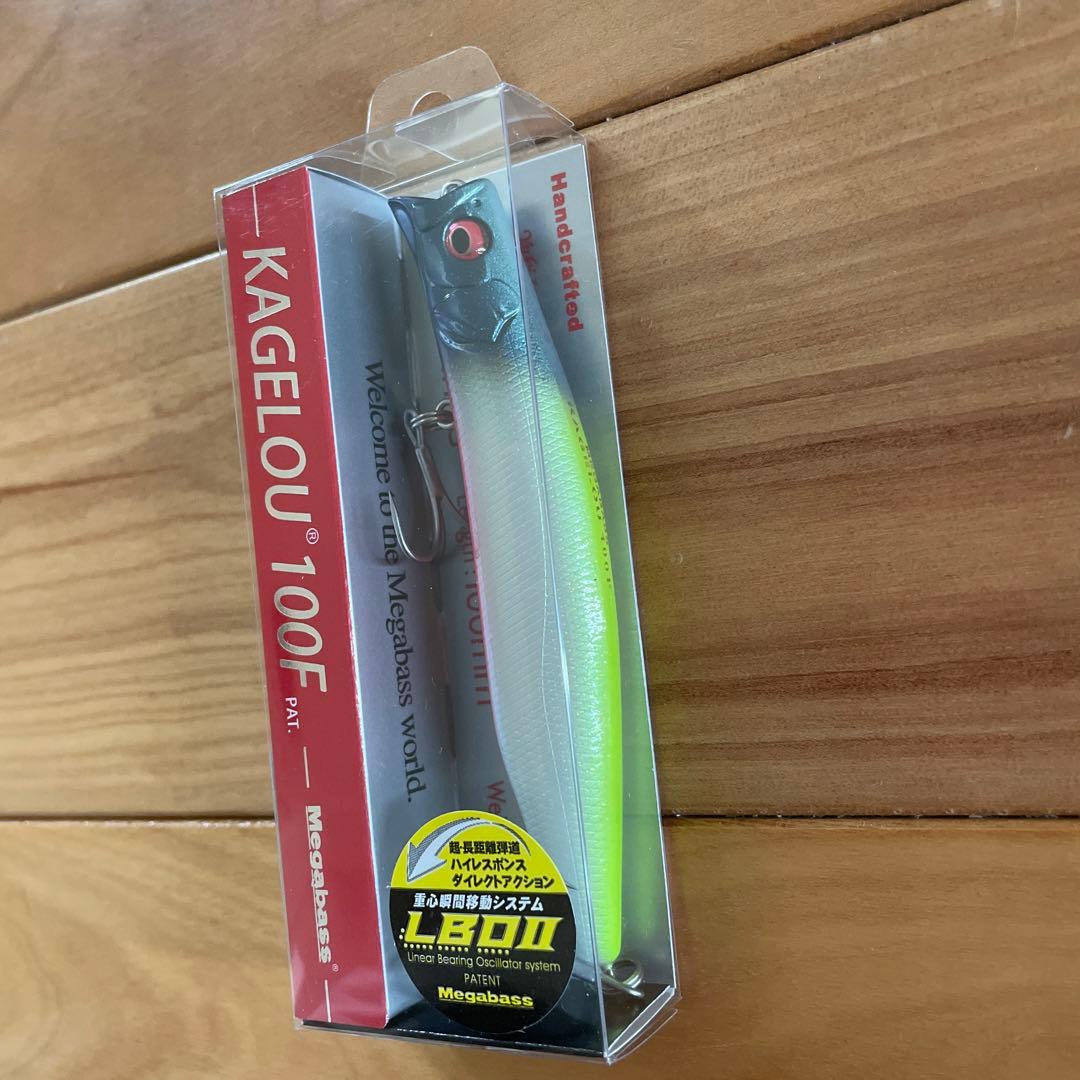 【SP-C】★Megabass カゲロウ100F&124F タフコンブルーセット
