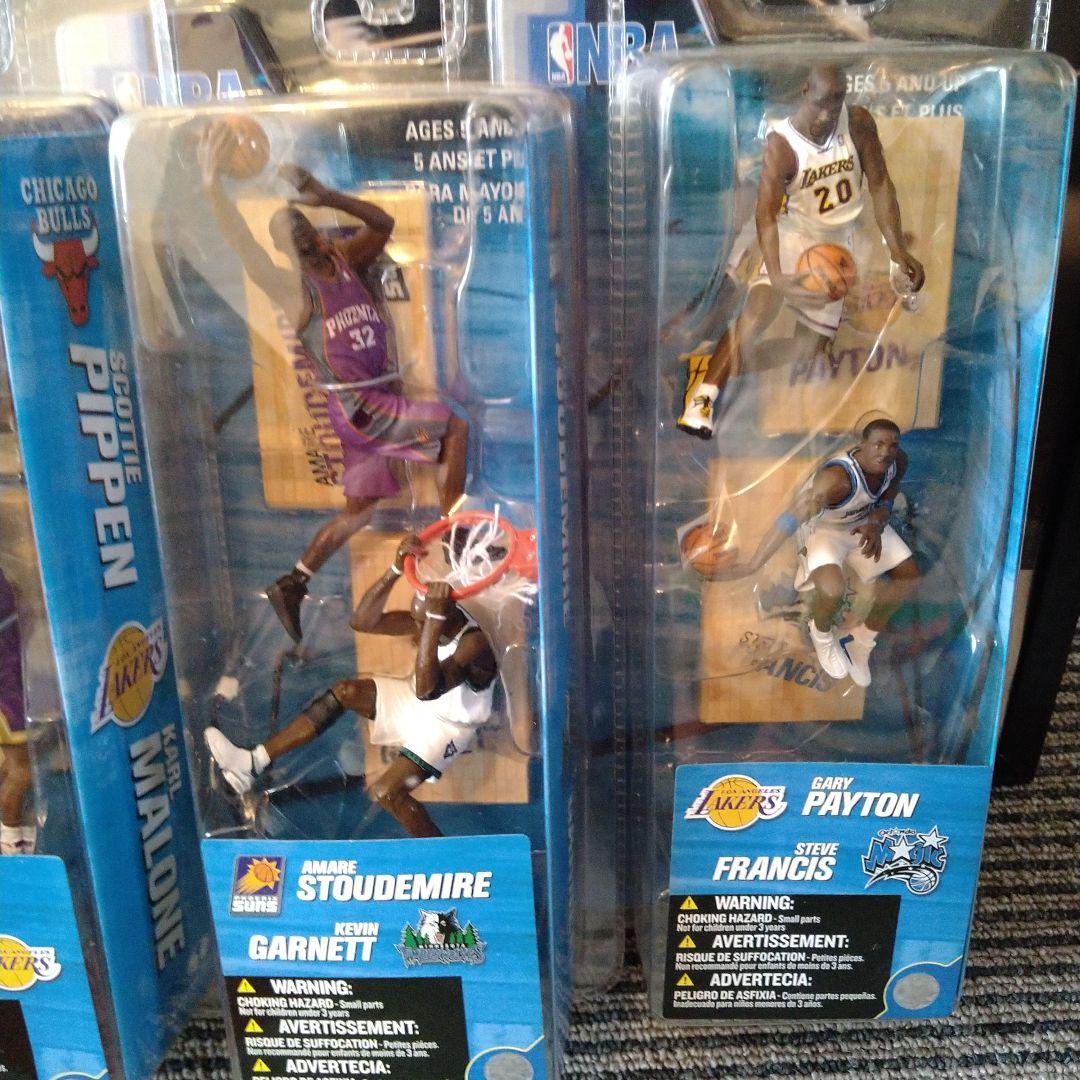 NBA マクファーレン　3インチ2体シリーズ　フルコンプ　6体セット