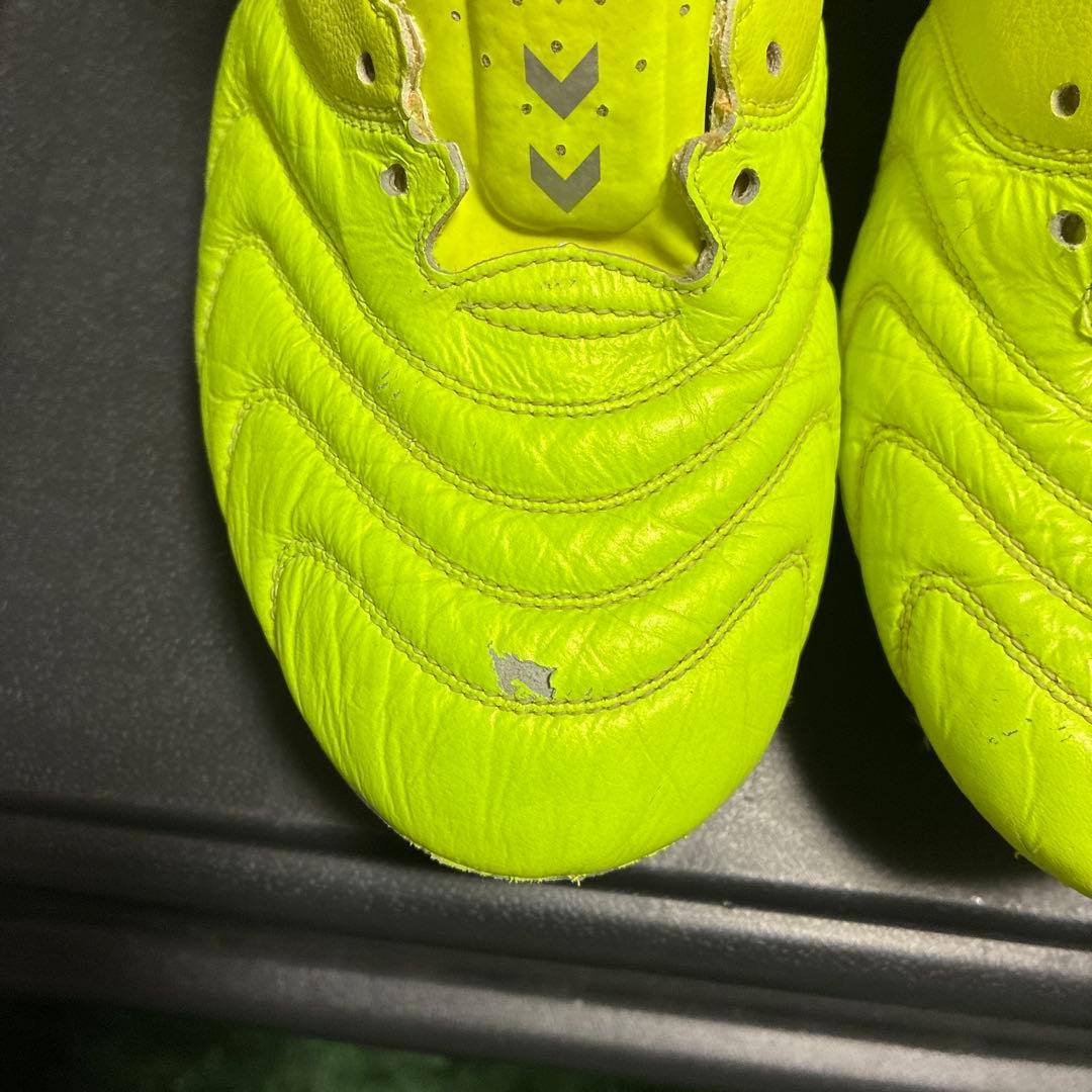 hummel VORART サッカーシューズ 蛍光イエロー 「定価13000円」