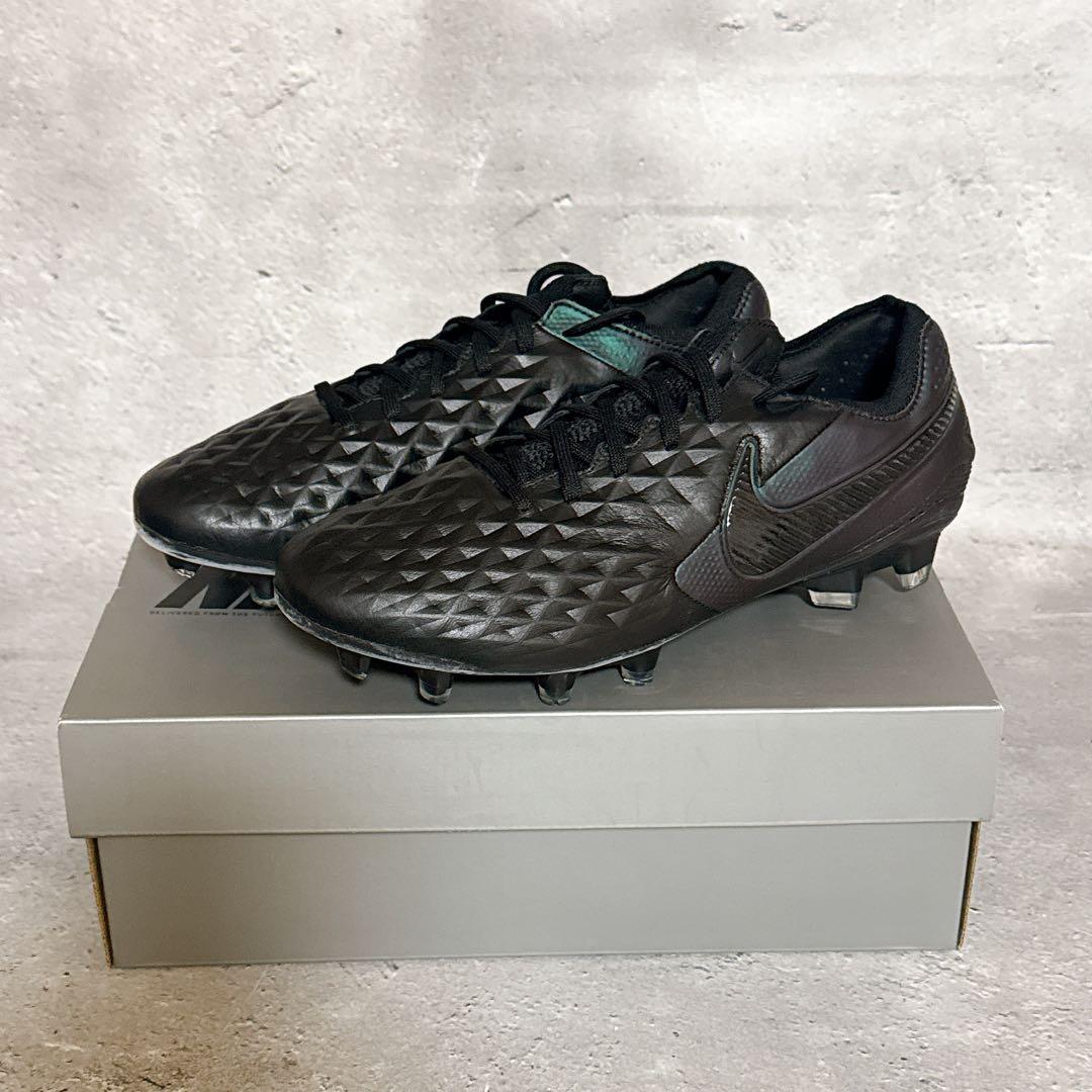 新品 NIKE TIEMPO LEGEND 8 ELITE FG 24.5 黒
