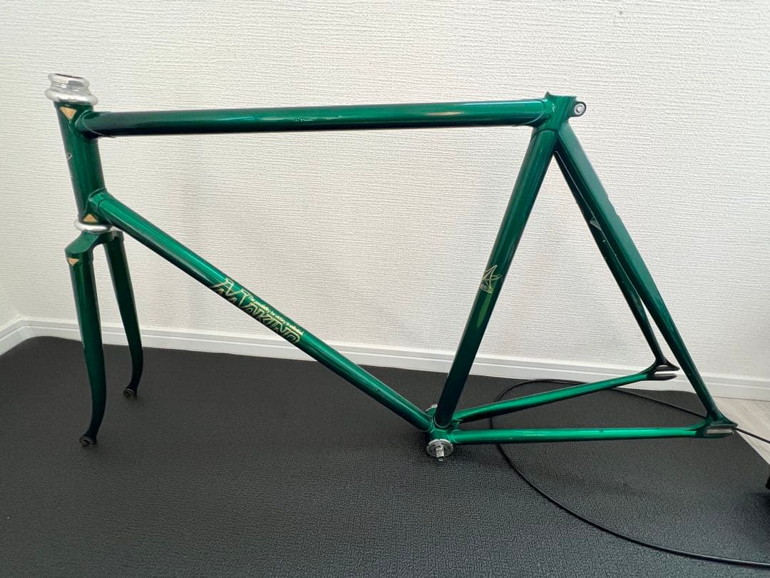 【最終値下げ】マキノ　MAKINO NJS 競輪　フレーム　おまけ付き