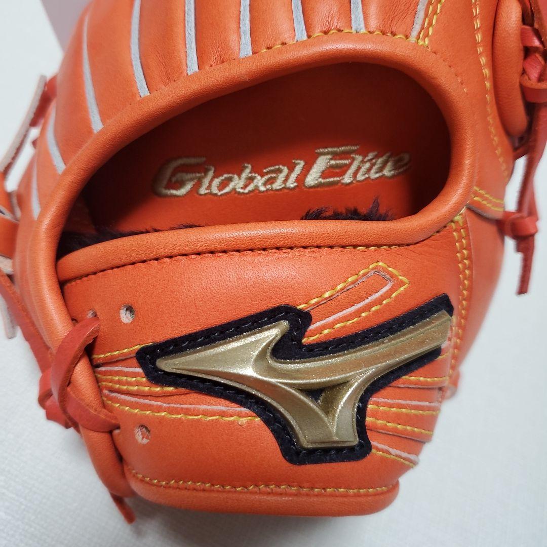 ミズノGlobal Elite 少年軟式グローブ LLサイズ[色焼けあり]